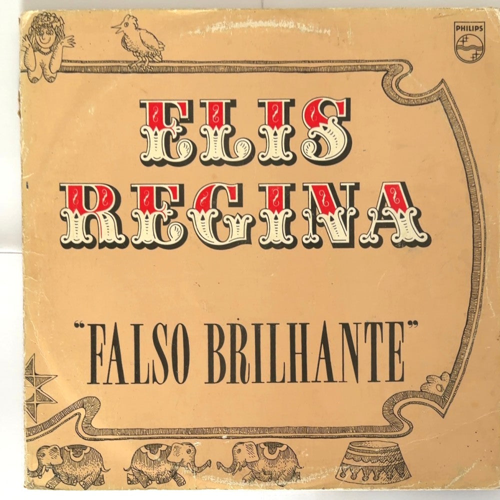 Elis Regina — Falso Brilhante (Disco de Vinil LP, usado)