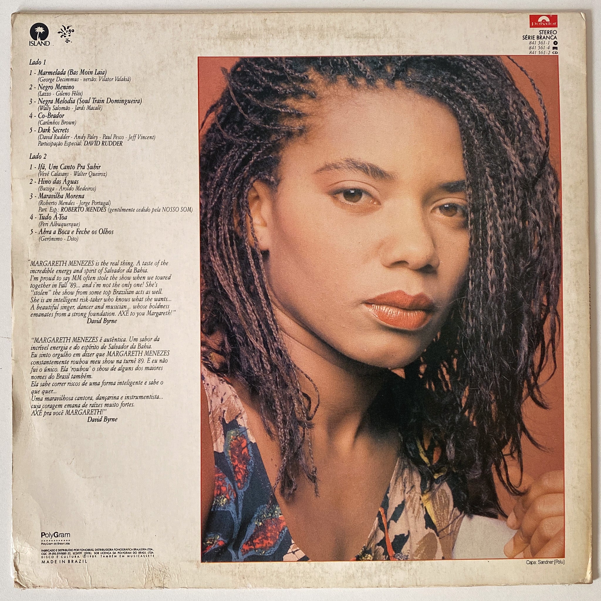 Margareth Menezes - Um Canto Pra Subir (Disco de Vinil LP)