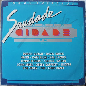 Various — Saudade - Rádio Cidade FM (Disco de Vinil LP, usado)
