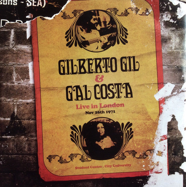 Gilberto Gil e Gal Costa — Live in London 71 (Disco de Vinil LP, lacrado)