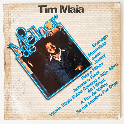 Tim Maia — O Melhor De Tim Maia (Disco de Vinil LP, usado)