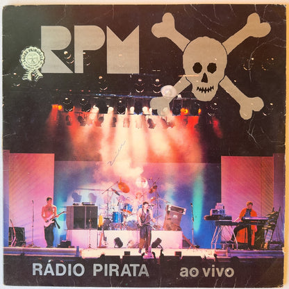 RPM (3) — Rádio Pirata Ao Vivo (Disco de Vinil LP, usado)