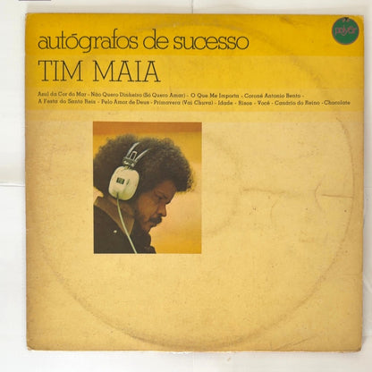 Tim Maia — Autógrafos De Sucesso (Disco de Vinil LP, usado)