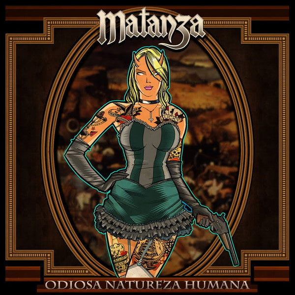 Matanza (6) — Odiosa Natureza Humana (Disco de Vinil LP, lacrado)