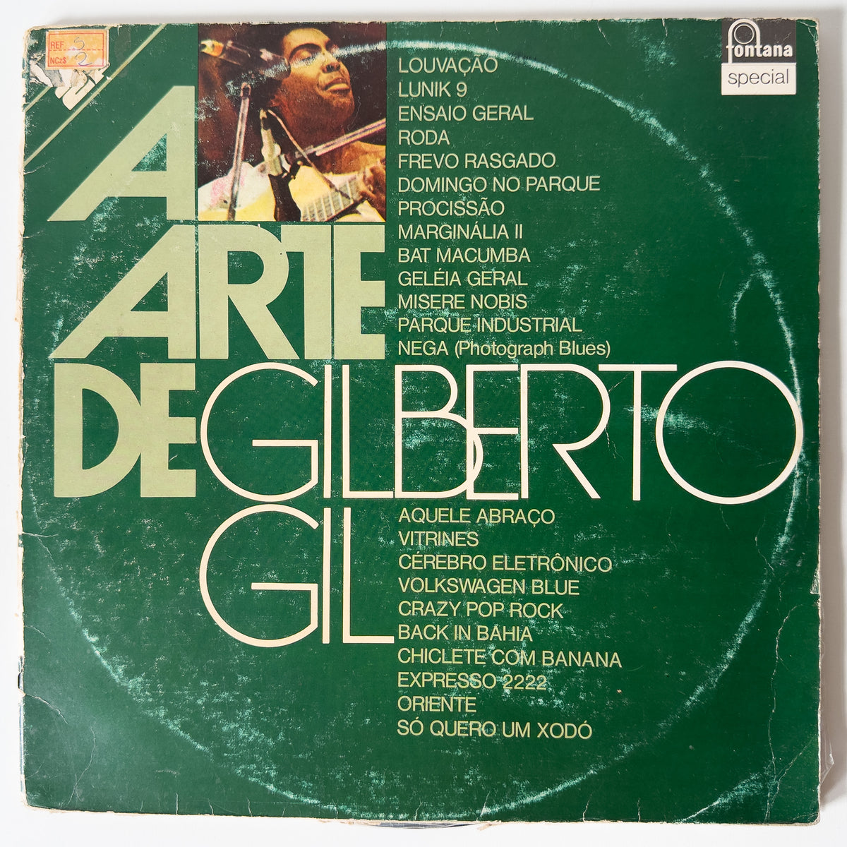 Gilberto Gil — A Arte De Gilberto Gil (Disco de Vinil LP, usado)