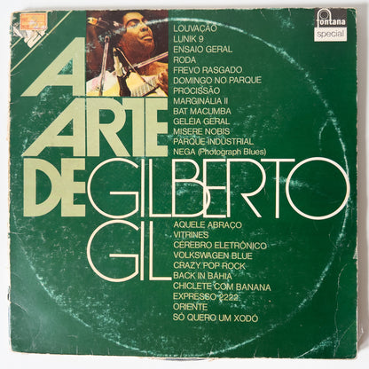 Gilberto Gil — A Arte De Gilberto Gil (Disco de Vinil LP, usado)