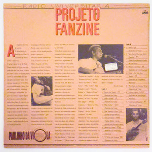 Paulinho Da Viola — Projeto Fanzine (Disco de Vinil LP, usado)