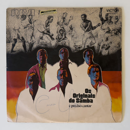 Os Originais Do Samba — É Preciso Cantar (Disco de Vinil LP, usado)
