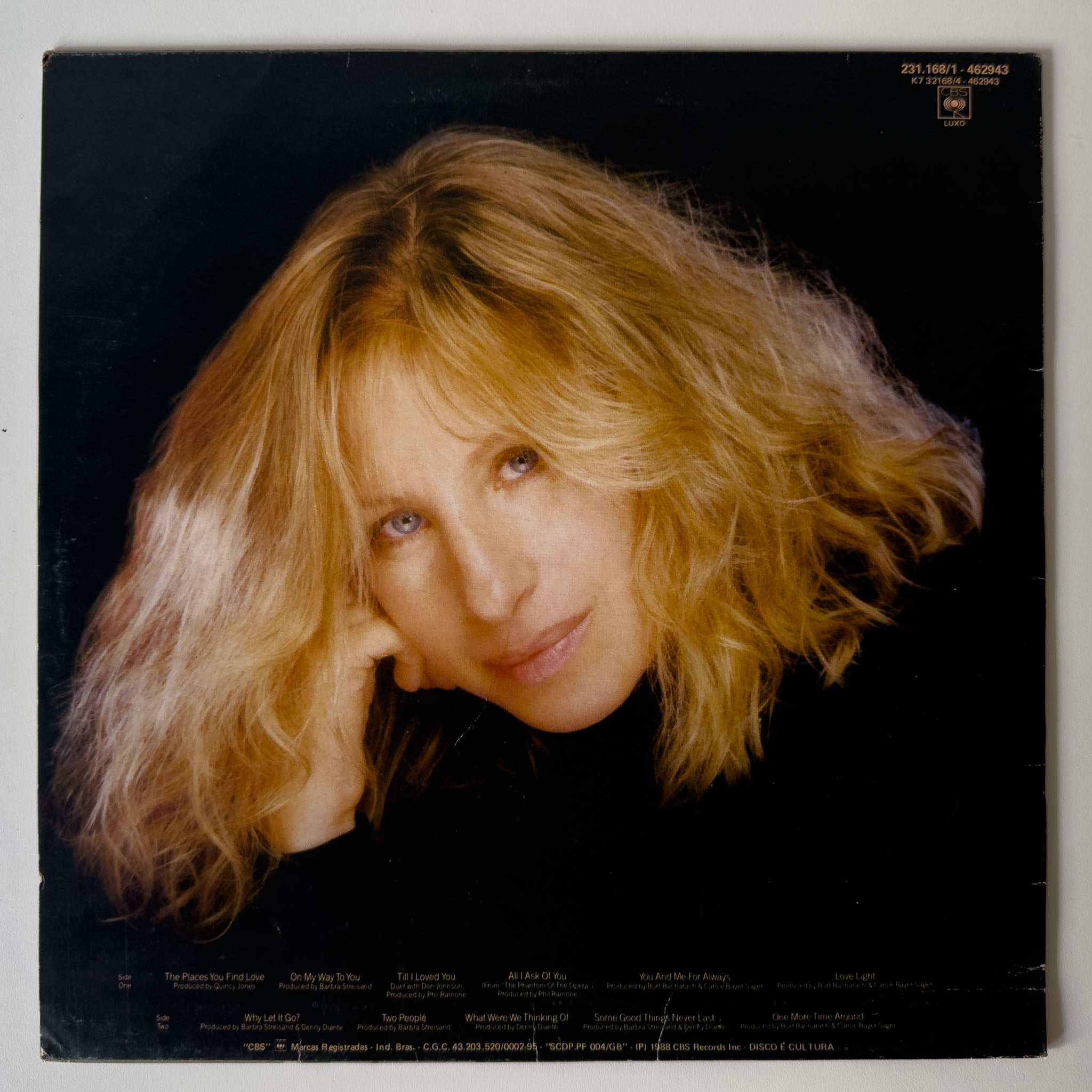 Barbra Streisand - Till I Loved You (Disco de Vinil LP)