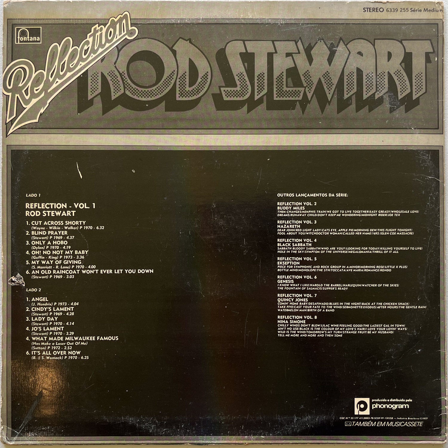 Rod Stewart Reflection Vol. 1 Discos Usados Vinil LP