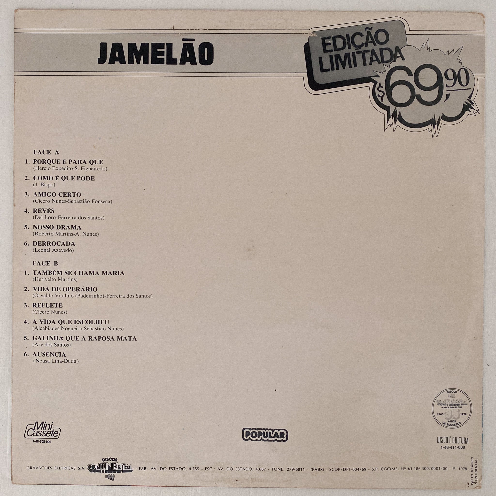 Jamelão - Estou Na Praça (Disco de Vinil LP)