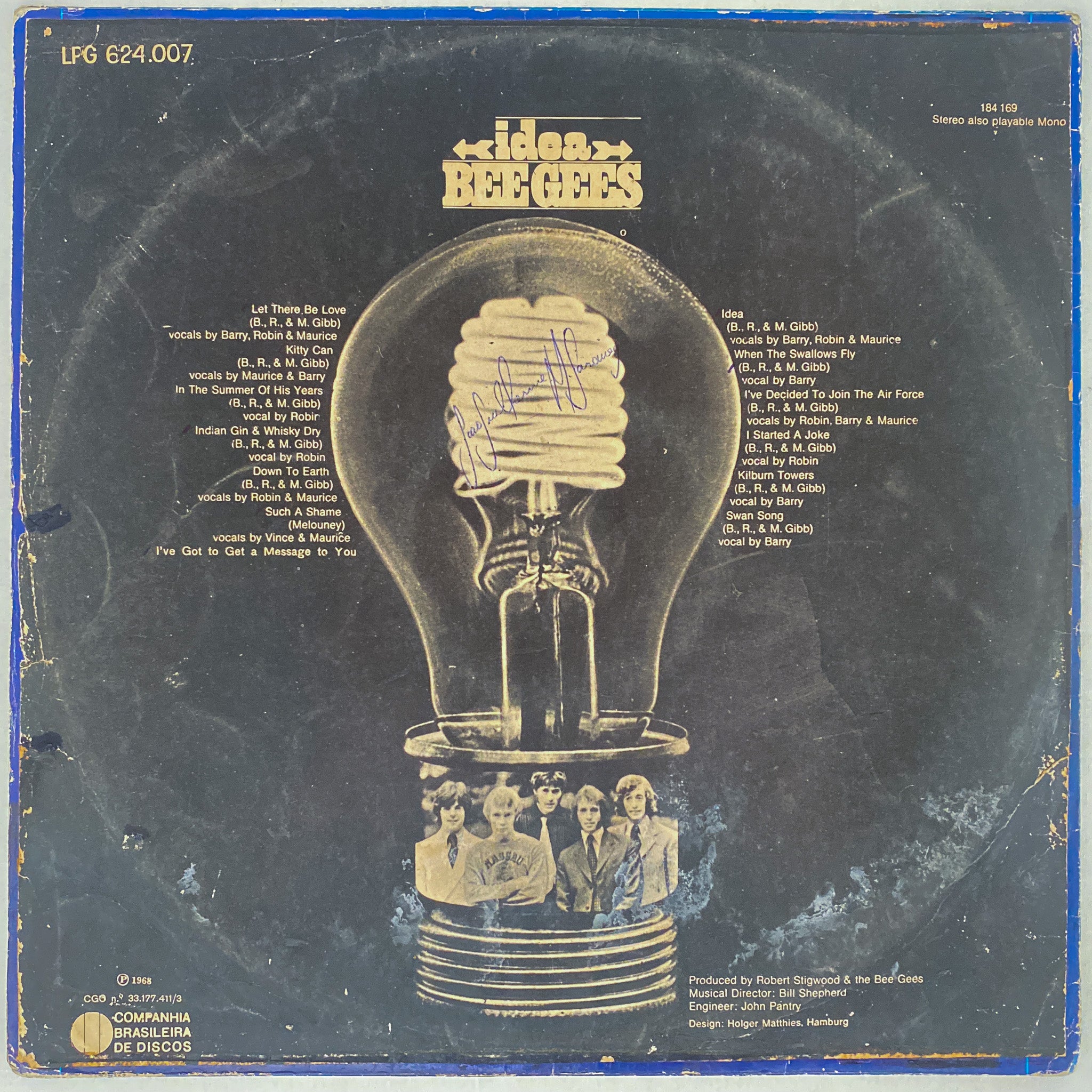 Bee Gees - Idea (Disco de Vinil LP)