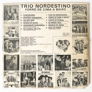 Trio Nordestino — Forró De Cima A Baixo (Disco de Vinil LP, usado)