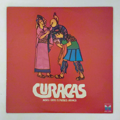 Los Curacas — Musica Y Canto de Los Pueblos Andinos (Disco de Vinil LP, usado)