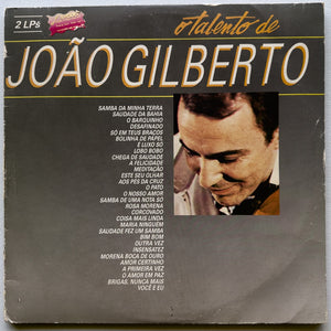 João Gilberto — O Talento De João Gilberto (Disco de Vinil LP, usado)