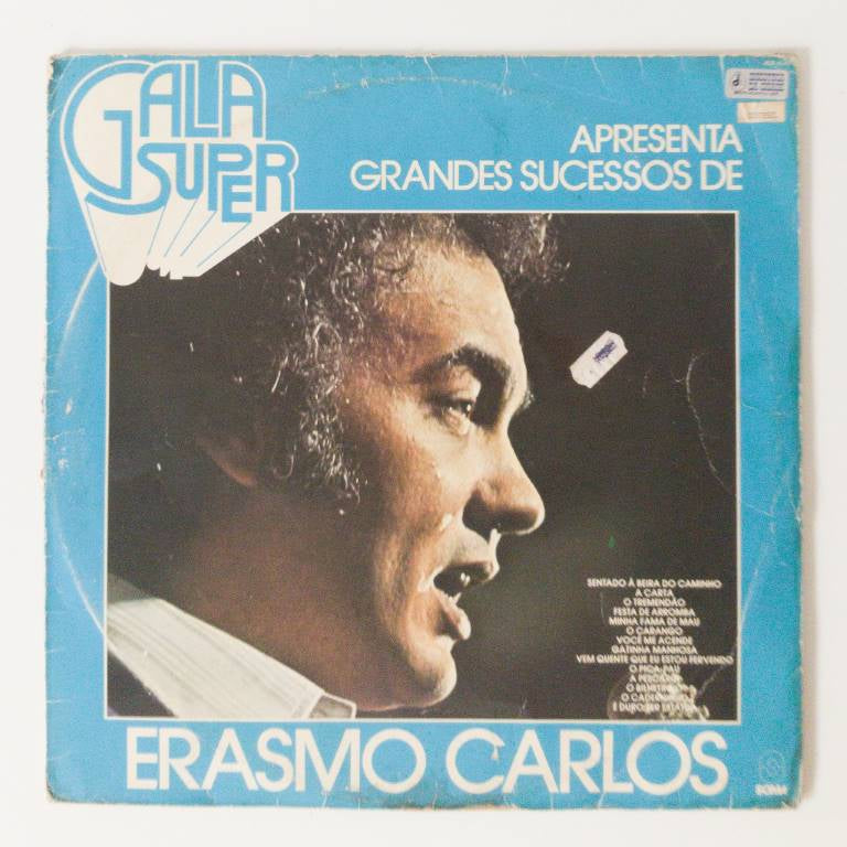 Erasmo Carlos - Gala Super Apresenta Os Grandes Sucessos De Erasmo Carlos (LP)