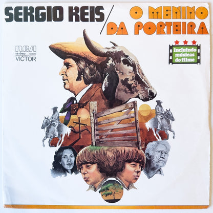 Sérgio Reis — O Menino Da Porteira (Disco de Vinil LP, usado)