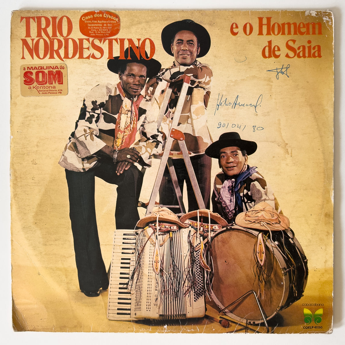 Trio Nordestino — E O Homem De Saia (Disco de Vinil LP, usado)