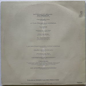Ney Matogrosso e Aquarela Carioca — As Aparências Enganam (Disco de Vinil LP, usado)