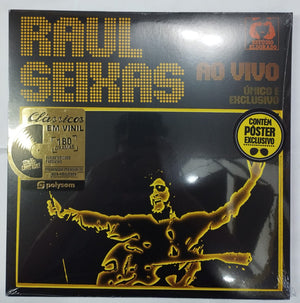 Raul Seixas — Ao Vivo Único E Exclusivo (Disco de Vinil LP, lacrado)