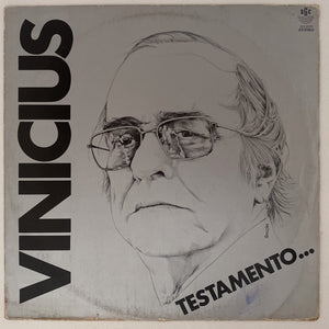 Vinicius De Moraes — Testamento... (Disco de Vinil LP, usado)