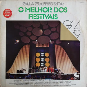 Various — Gala 79 Apresenta O Melhor Dos Festivais (Disco de Vinil LP, usado)