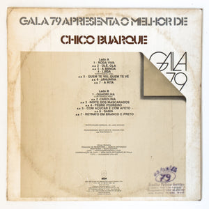 Chico Buarque — Gala 79 Apresenta O Melhor De Chico Buarque (Disco de Vinil LP, usado)