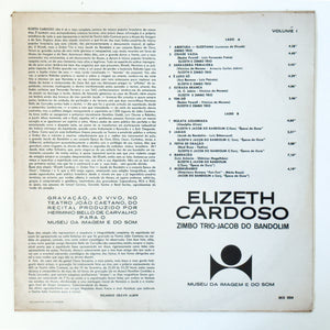Elizeth Cardoso,Zimbo Trio e Jacob Do Bandolim — Vol. 1 (Disco de Vinil LP, usado)