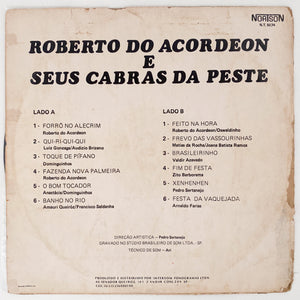 Roberto Do Acordeon e Roberto Do Acordeon E Seus Cabras Da Peste — Caixão De Gás (Disco de Vinil LP, usado)