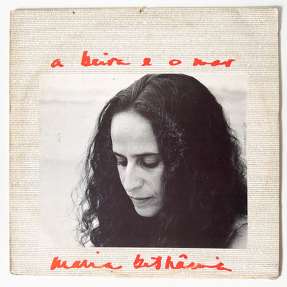 Maria Bethânia — A Beira E O Mar (Disco de Vinil LP, usado)