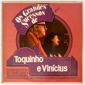 Toquinho & Vinicius — Os Grandes Sucessos De Toquinho E Vinicius (Disco de Vinil LP, usado)