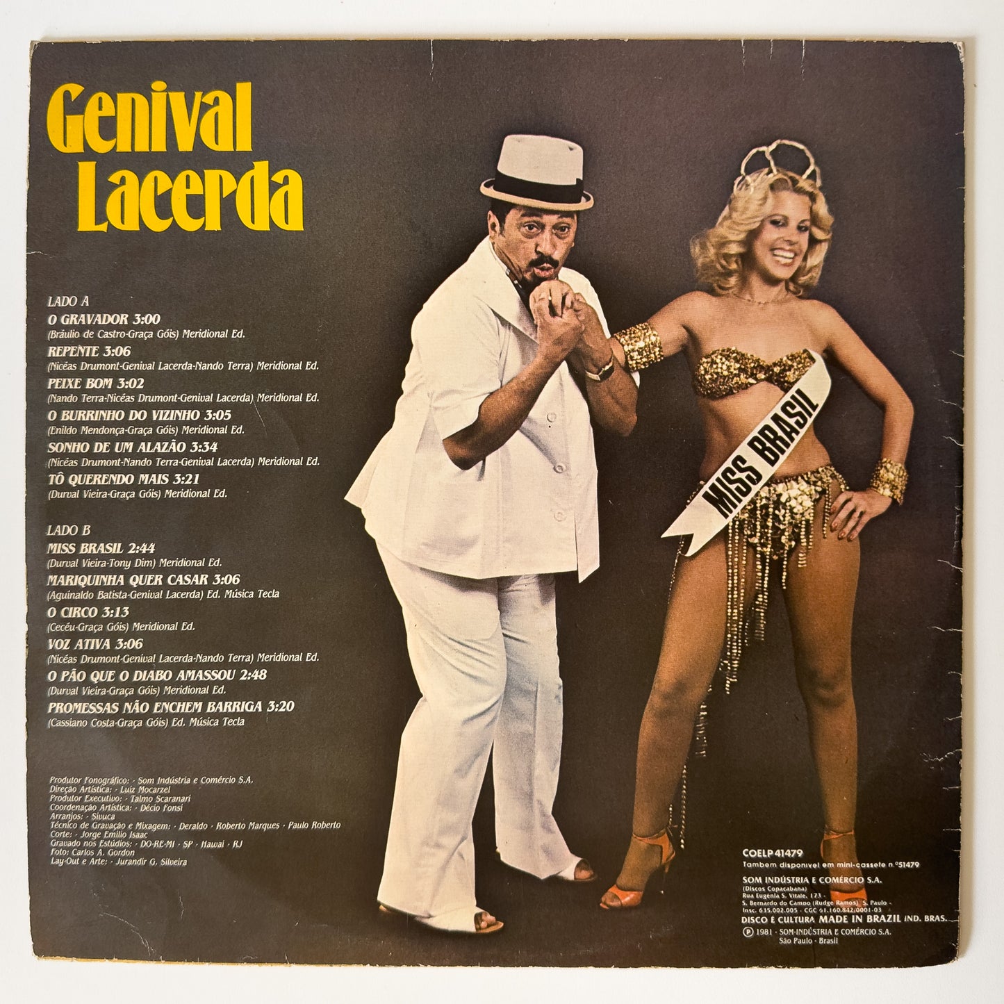 Genival Lacerda - Me Dê O Gravador (LP)