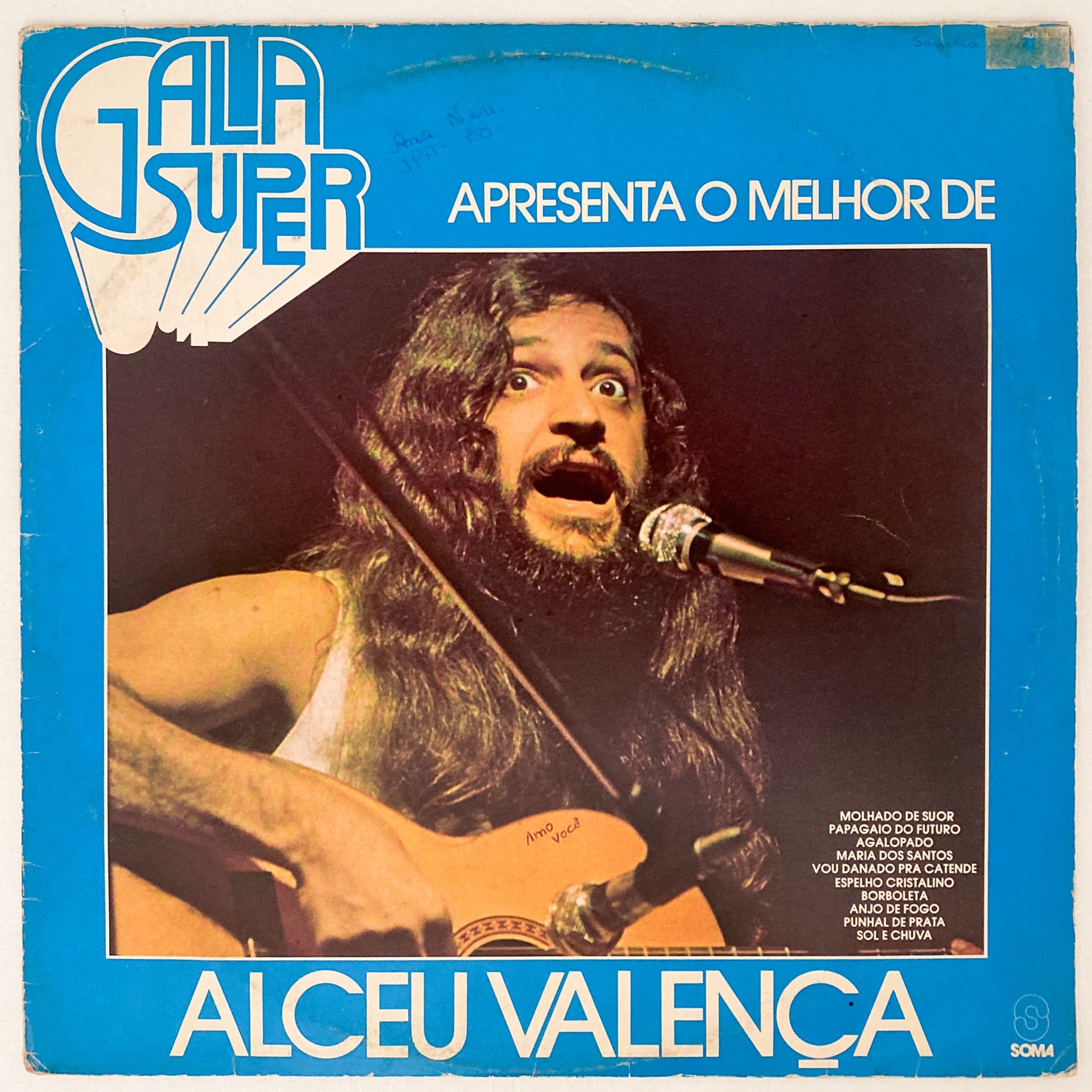 Alceu Valença - Gala Super Apresenta O Melhor De Alceu Valença  (LP)