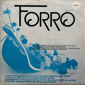 Zé Raymundo de Caruarú — Forró (Disco de Vinil LP, usado)