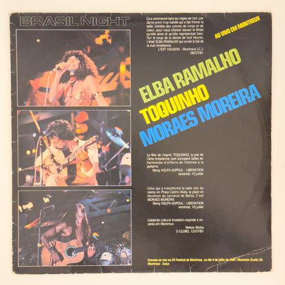 Elba Ramalho,Toquinho e Moraes Moreira — Brasil Night - Ao Vivo Em Montreux (Disco de Vinil LP, usado)