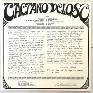 Caetano Veloso — Caetano Veloso (Disco de Vinil LP, usado)