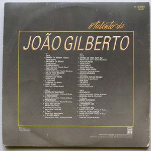 João Gilberto — O Talento De João Gilberto (Disco de Vinil LP, usado)