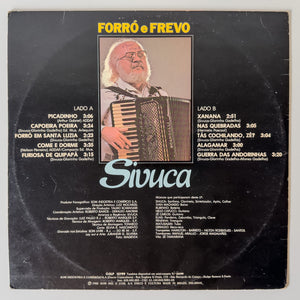 Sivuca — Forró E Frevo - Vol. 2 (Disco de Vinil LP, usado)