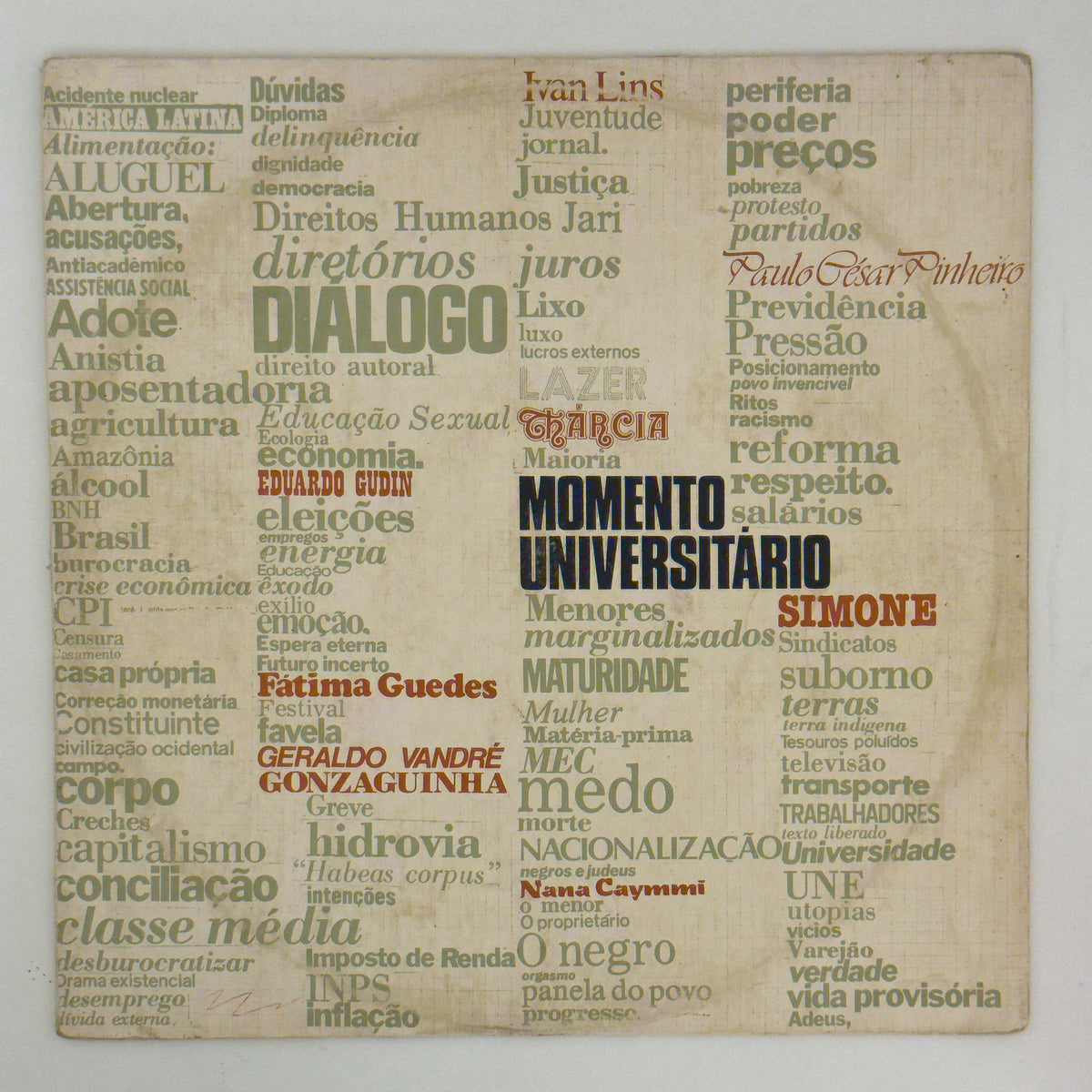 Vários — Momento Universitário Vol II (Disco de Vinil LP, usado)