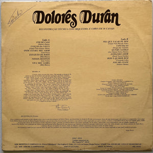 Dolores Duran — Dolores Duran (Disco de Vinil LP, usado)