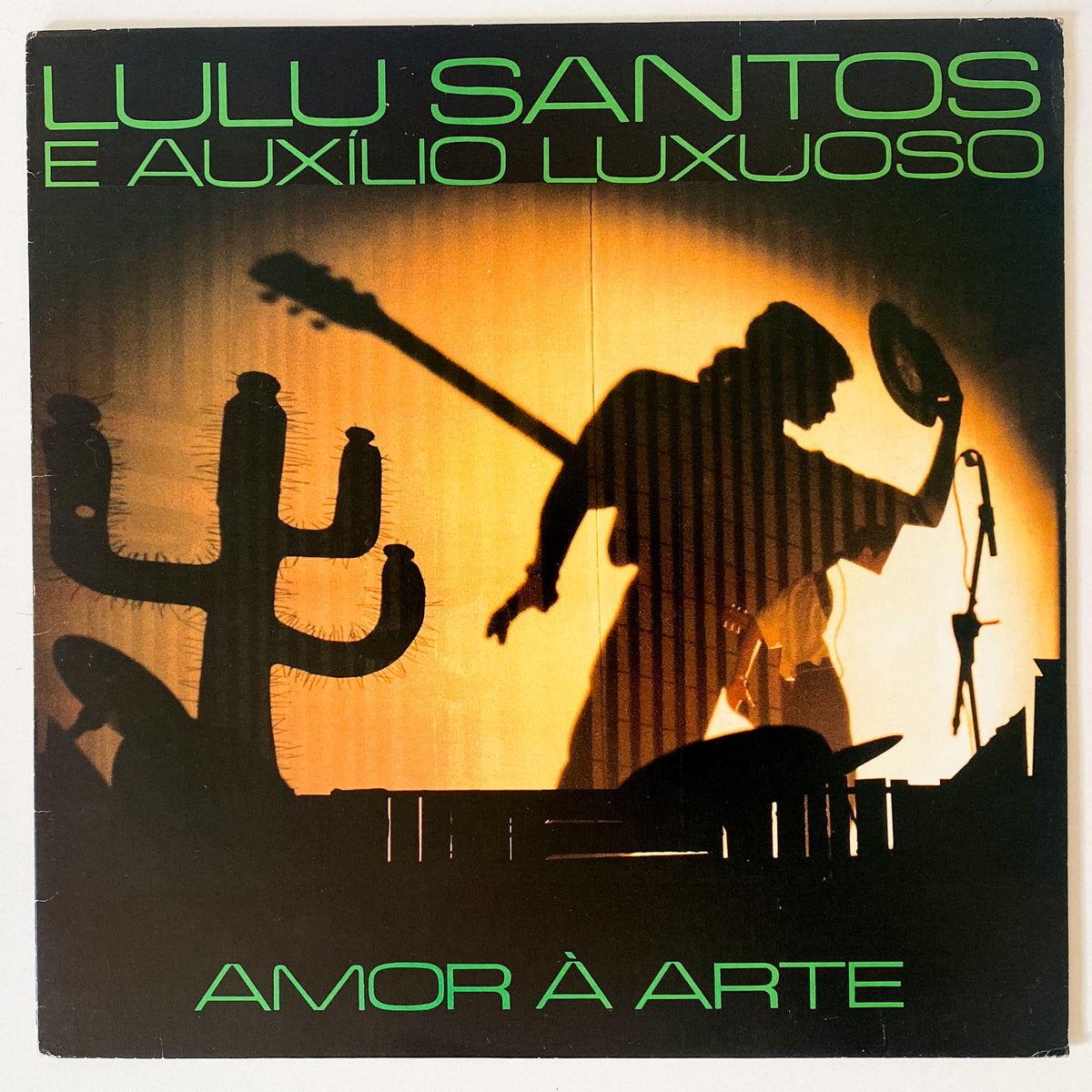 Lulu Santos e Auxílio Luxuoso — Amor À Arte (Disco de Vinil LP, usado)