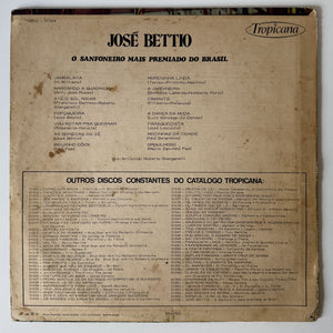 José Bettio — O Sanfoneiro Mais Premiado Do Brasil (Disco de Vinil LP, usado)