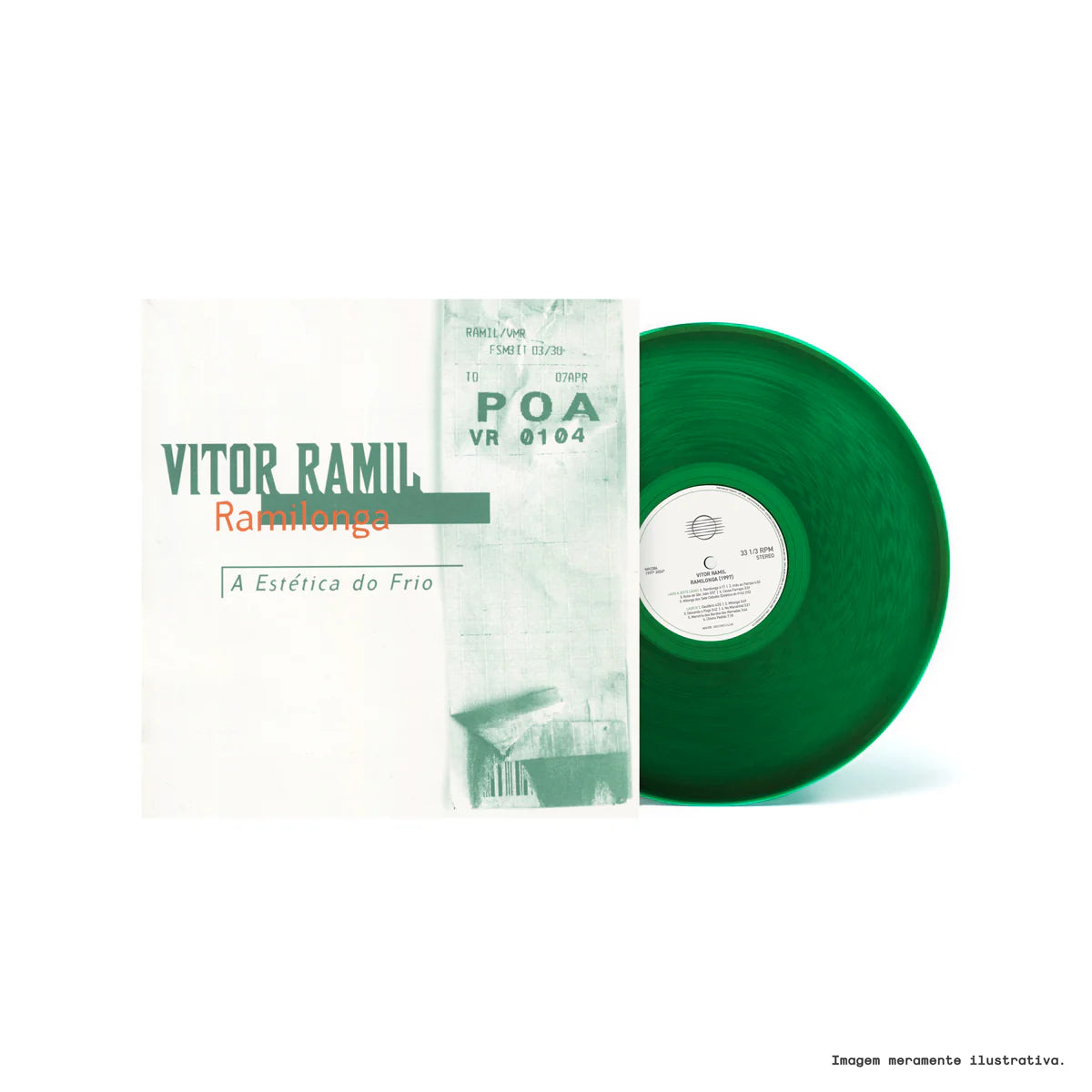 Vitor Ramil — Ramilonga - A Estética Do Frio (Disco de Vinil LP, lacrado)