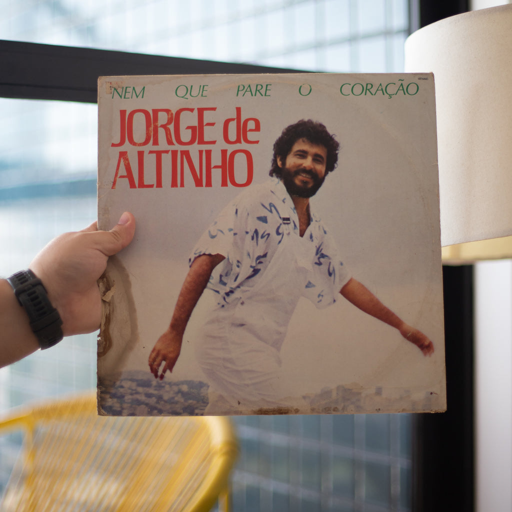 Jorge De Altinho — Nem Que Pare O Coração (Disco de Vinil LP, usado)