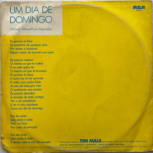 Gal Costa — Um Dia De Domingo (Disco de Vinil LP, usado)