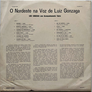 Luiz Gonzaga — O Nordeste Na Voz De Luiz Gonzaga (Disco de Vinil LP, usado)