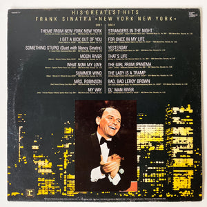 Frank Sinatra — New York New York: His Greatest Hits (Disco de Vinil LP, usado)