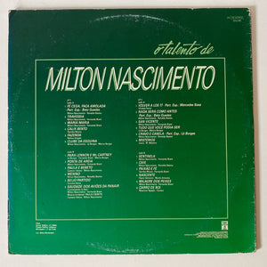 Milton Nascimento — O Talento De Milton Nascimento (Disco de Vinil LP, usado)