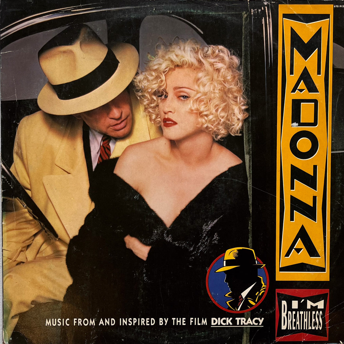 Madonna — I'm Breathless (Music From And Inspired By The Film Dick Tracy) (Disco de Vinil LP, usado)