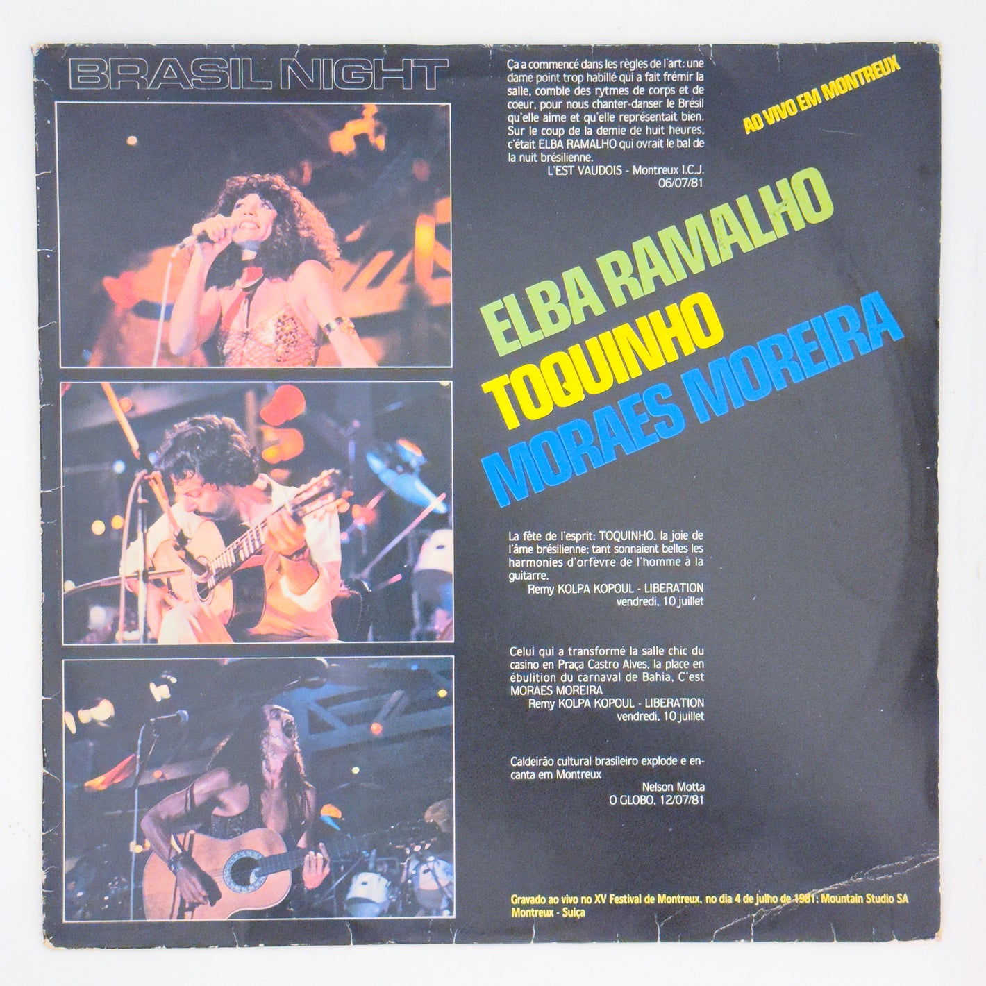Brasil Night - Ao Vivo Em Montreux (LP)
